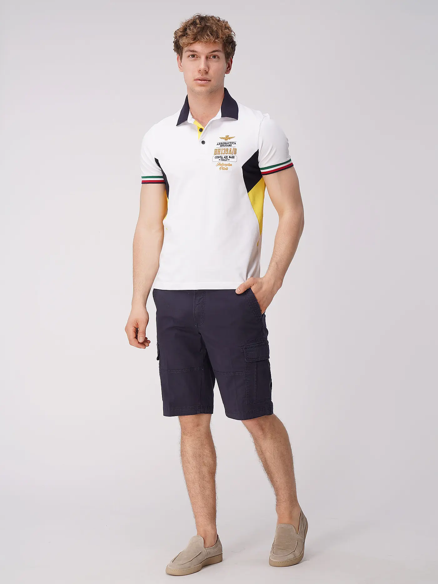 AERONAUTICA MILITARE | Poloshirt | weiss